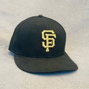 Black and Gold SF Giants World Series 2014 Hat